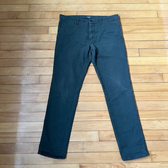 Carhartt WIP Other - Carhartt WIP Sid Pant Mens 34 x 32 Dark Green Slim Tapered Chino Trousers
